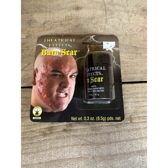 Rubies Theatrical Effects Burn Scar Effect Halloween Costume Make Up 68954 - Picture 1 of 5